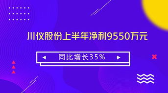川儀股份上半年業(yè)績(jī)穩(wěn)健增長(zhǎng) 凈利同比增35%至9550萬(wàn)元，技術(shù)咨詢(xún)業(yè)務(wù)成為新亮點(diǎn)